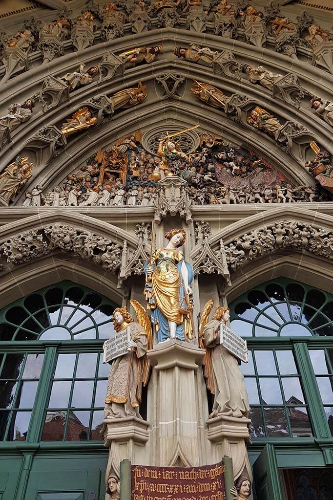 Berner Münster Cathedral in Bern Switzerland