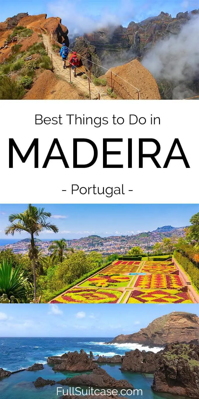 Best places to see and things to do in Madeira island in Portugal