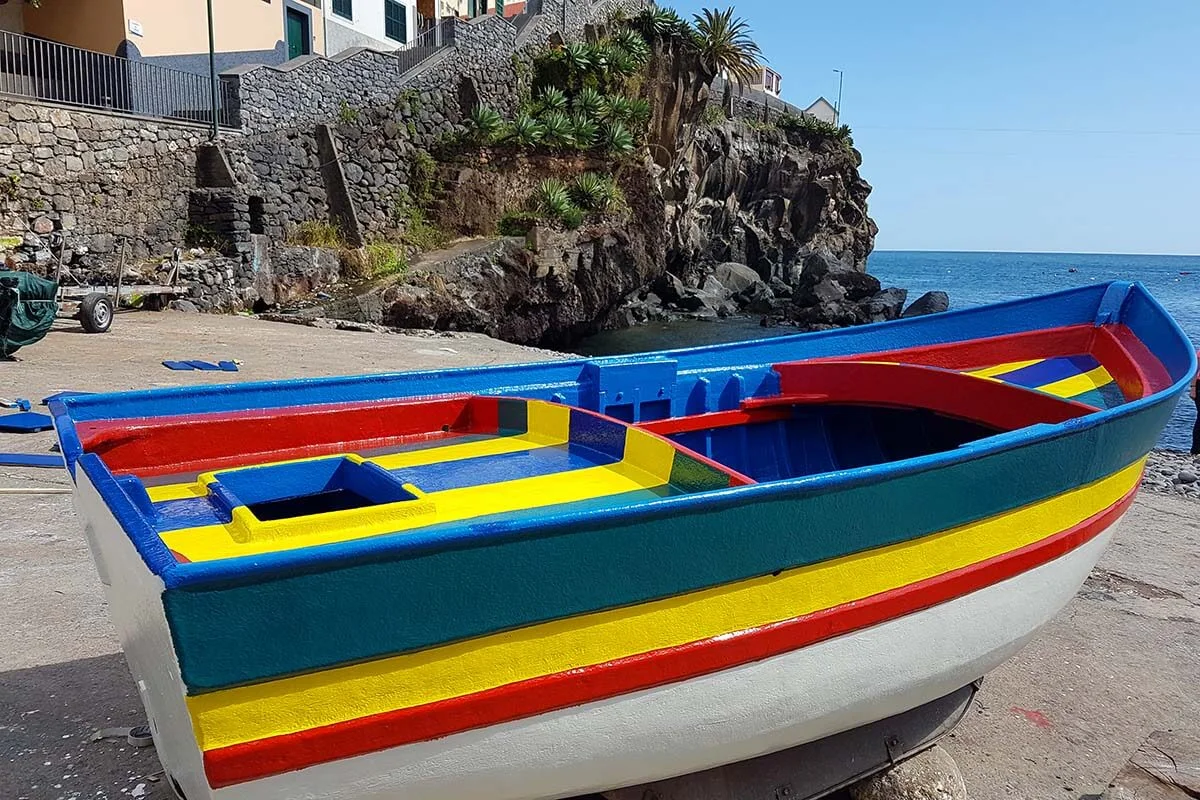 Camara de Lobos fishing village is one of the popular places to visit in Madeira