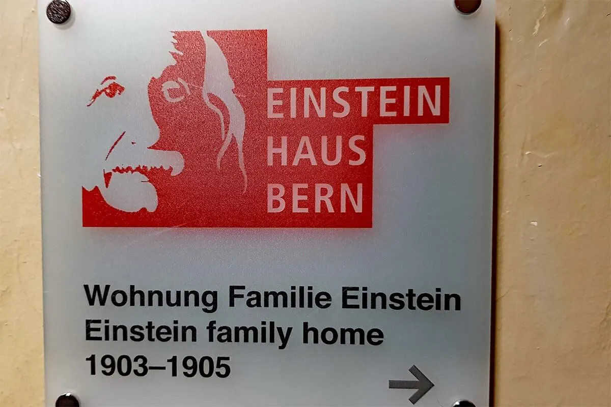 Einstein House is one of the popular attractions in Bern Switzerland