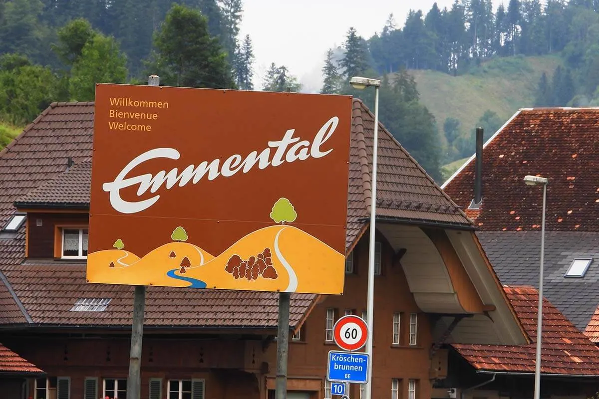 Emmental Valley in Switzerland