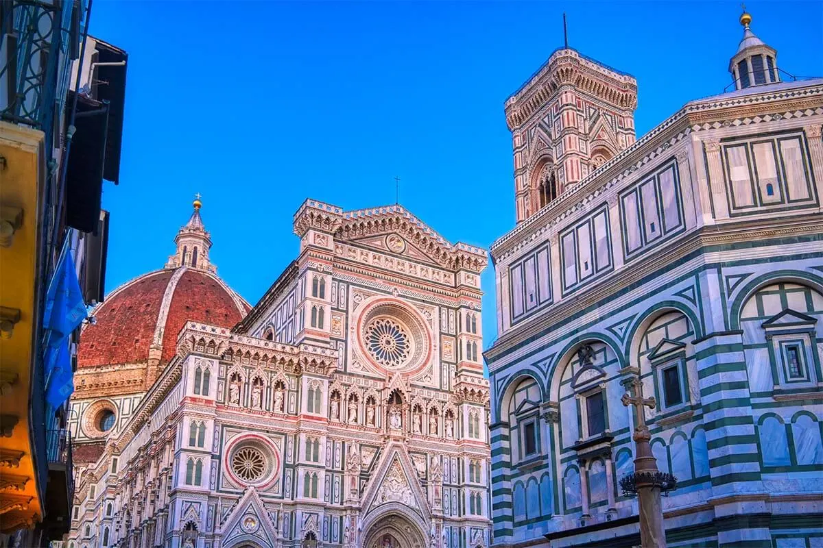 Florence Cathedral and the Baptistery of St John - Firenze, Italy