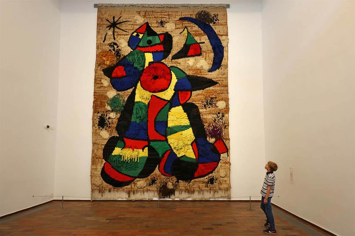 Joan Miro Foundation - one of the best museums to visit in Barcelona