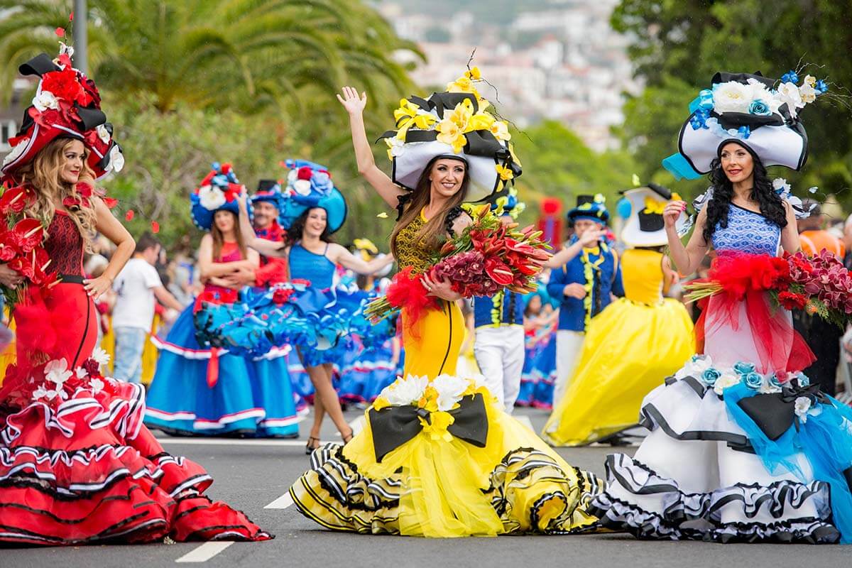 Madeira Flower Festival is one of the best annual celebrations in Madeira, Portugal