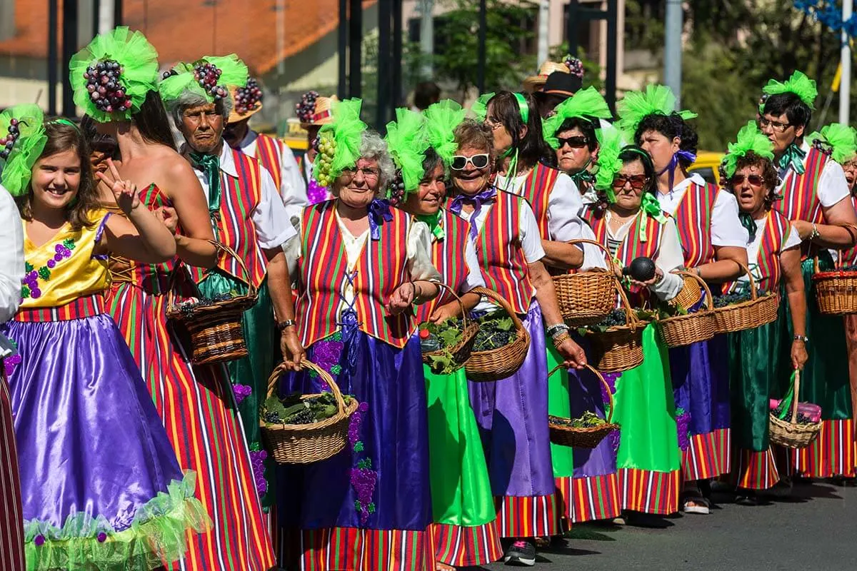 Madeira Wine Harvest Festival at Estreito de Camara de Lobos