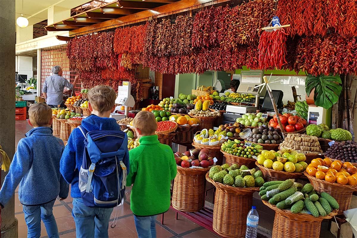 Mercado dos Lavradores is one of the must sees in Madeira