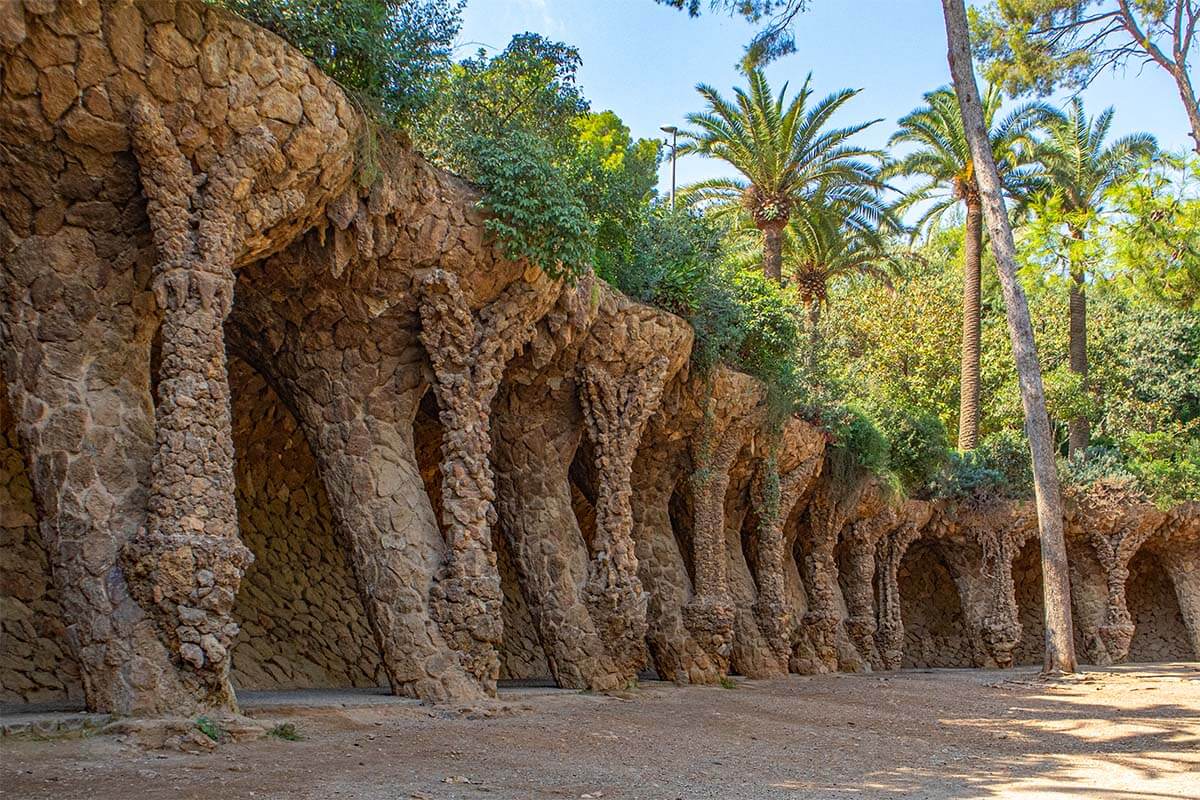 Park Guell is one of the must sees in Barcelona