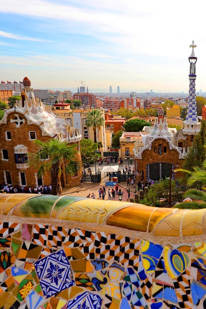 Park Güell is one of top attractions in Barcelona