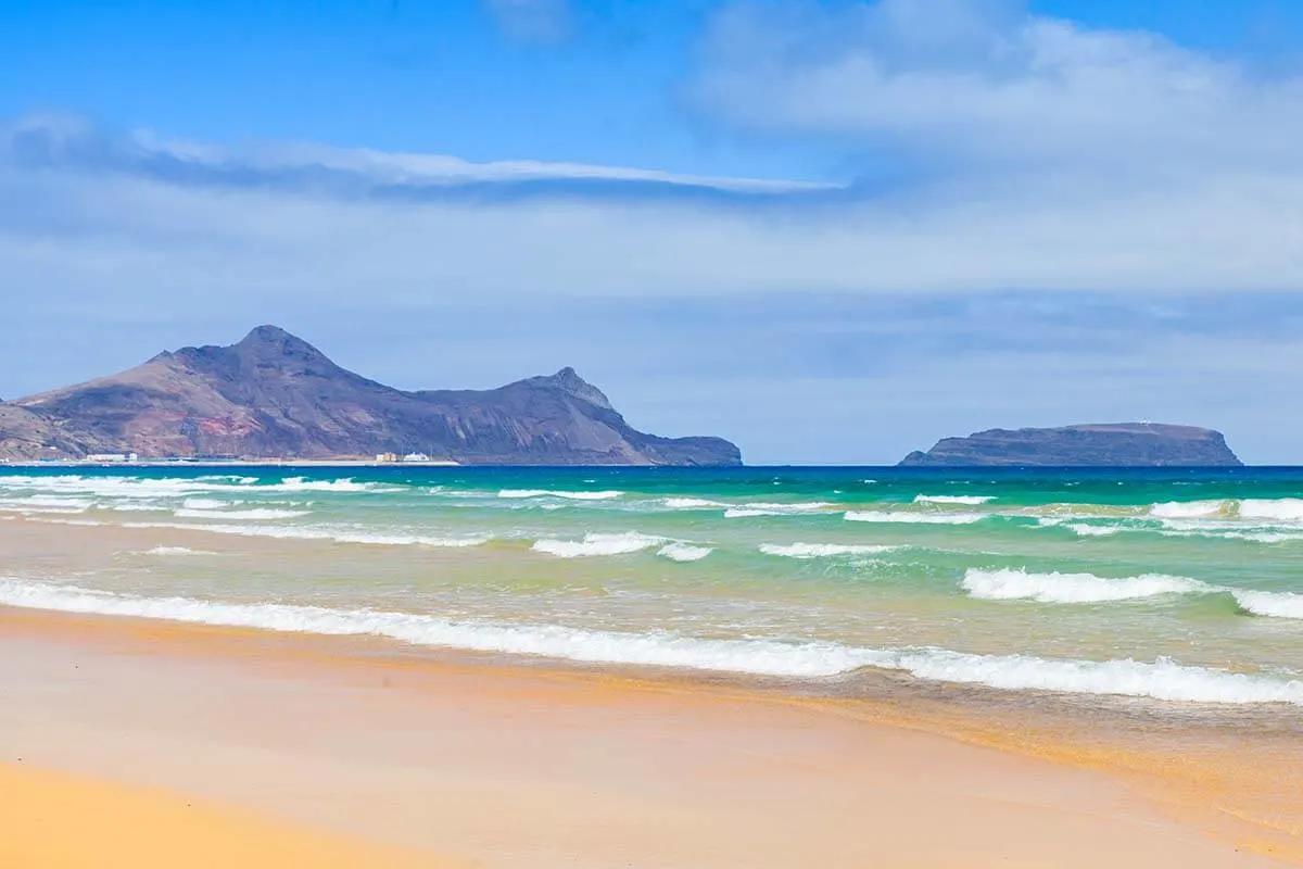 Porto Santo island is a nice place to visit near Madeira