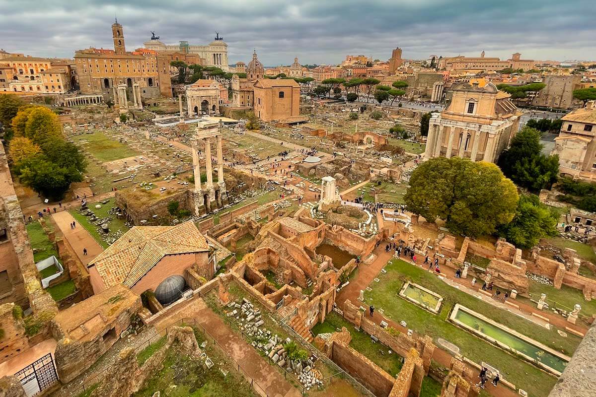 Roman Forum - one of the oldest Ancient Rome sites