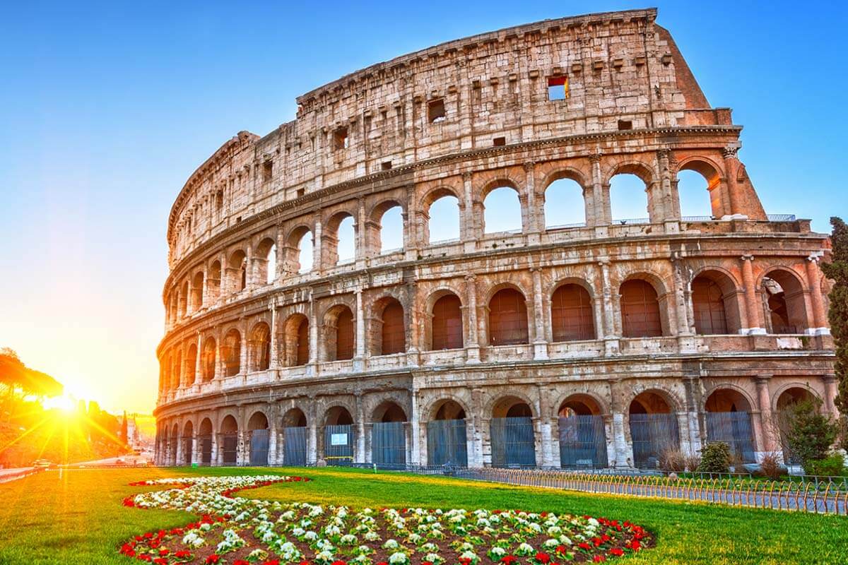 Colosseum in Rome - Italy Itinerary