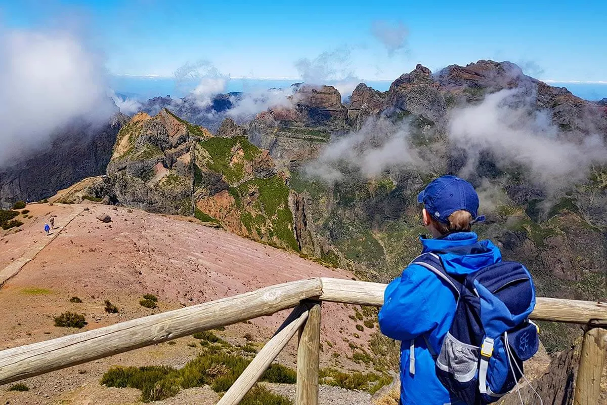 Views from Pico Areeiro in Madeira