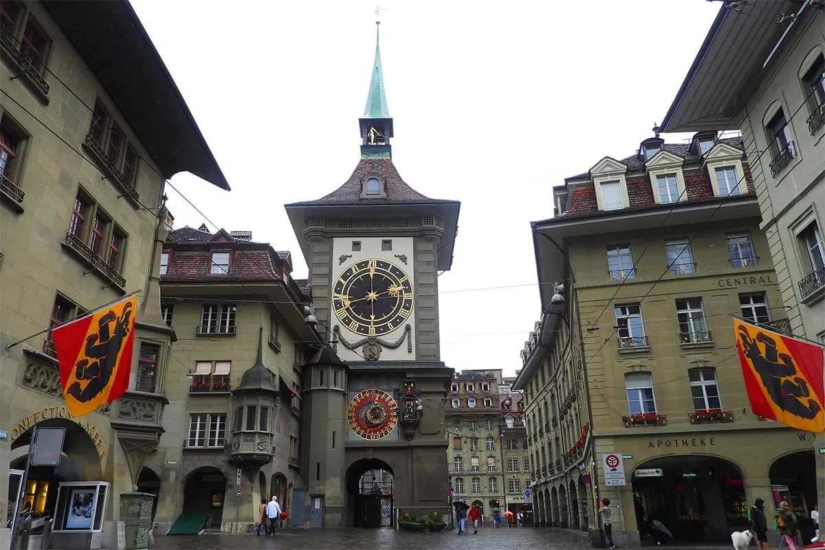 Zytglogge Clock Tower in Bern Switzerland