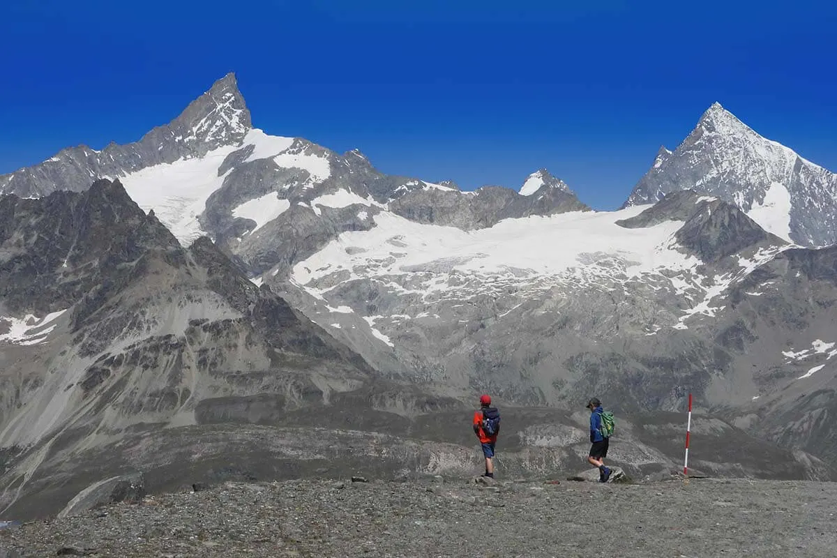 Best hikes in Zermatt - Matterhorn Glacier Trail