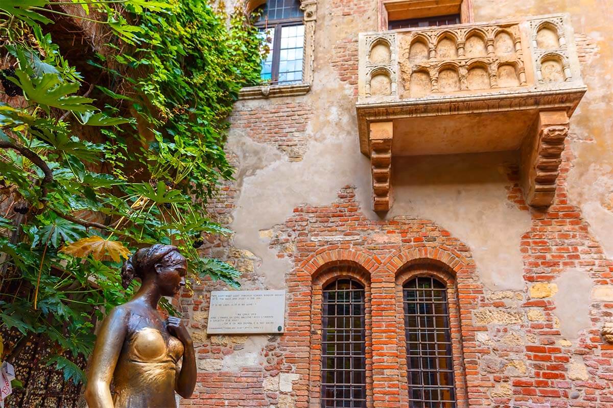 Casa di Giulietta in Verona Italy