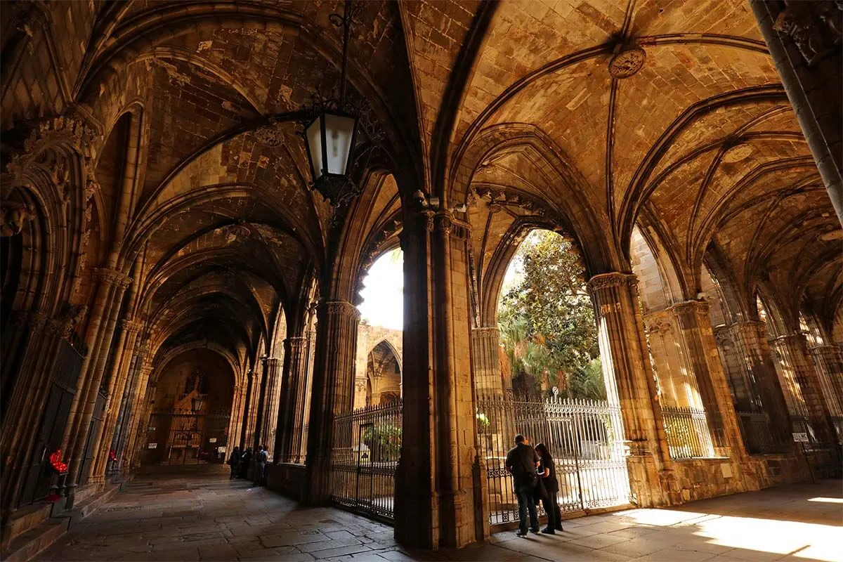 Cloisters of the Cathedral of Barcelona