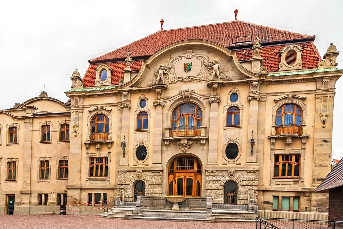 Colmar Unterlinden Museum old public baths building