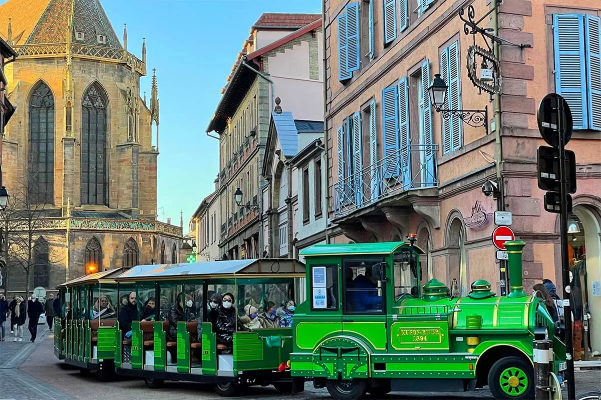 Colmar tourist train - one of the popular things to do in Colmar, France