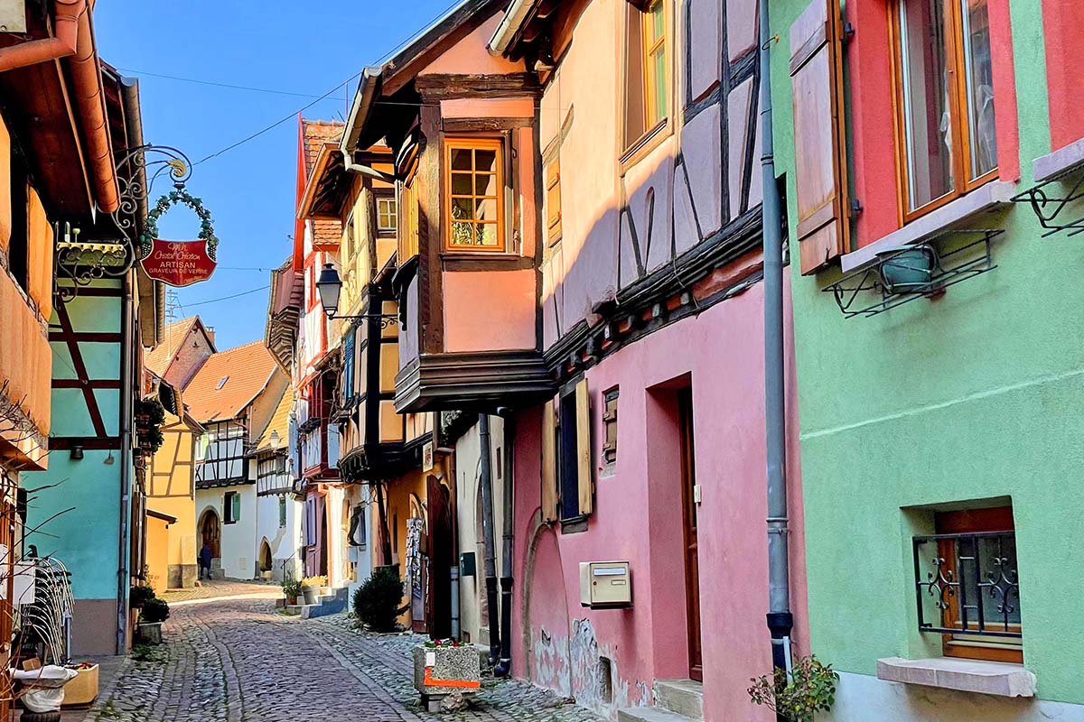 Eguisheim - one of the most beautiful places to see near Colmar, France