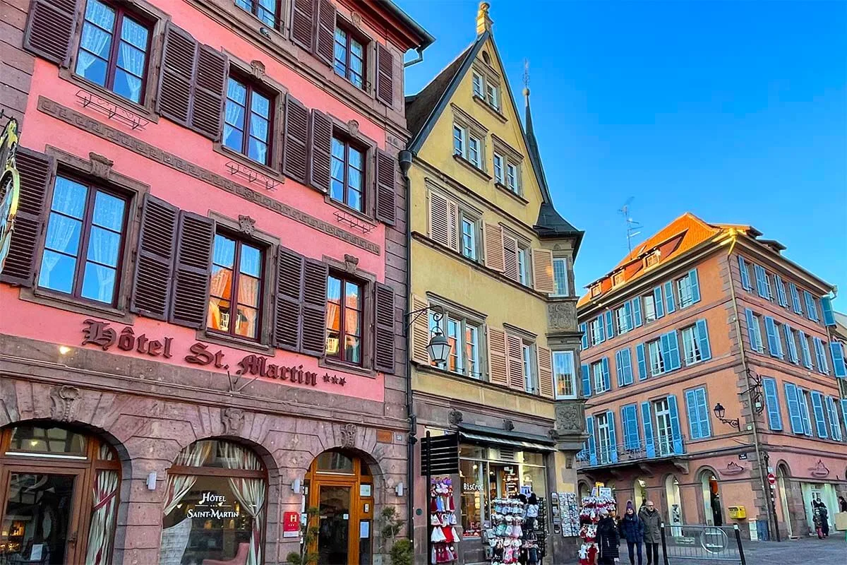 Hotel St Martin in Colmar old town