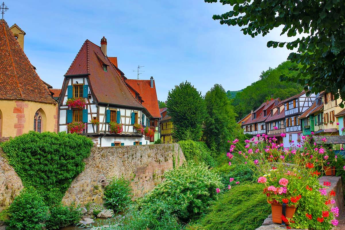 Kayserberg town in Alsace France