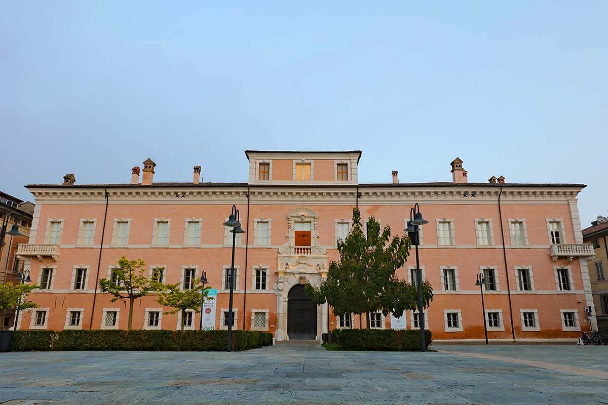 Palazzo Rasponi dalle Teste on Piazza JF Kennedy in Ravenna Italy