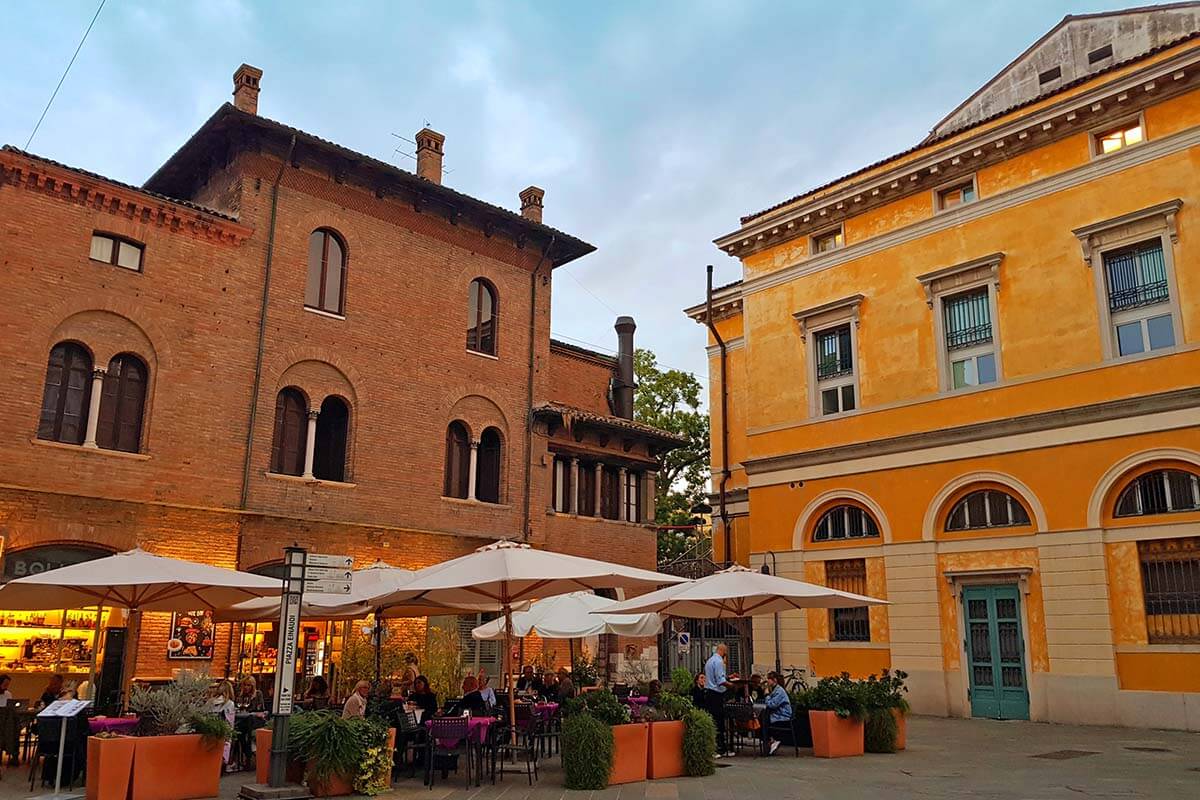 Piazza Luigi Einaudi in Ravenna