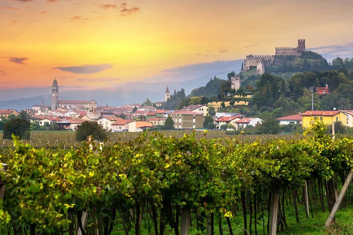 Places to see near Verona - Soave Castle