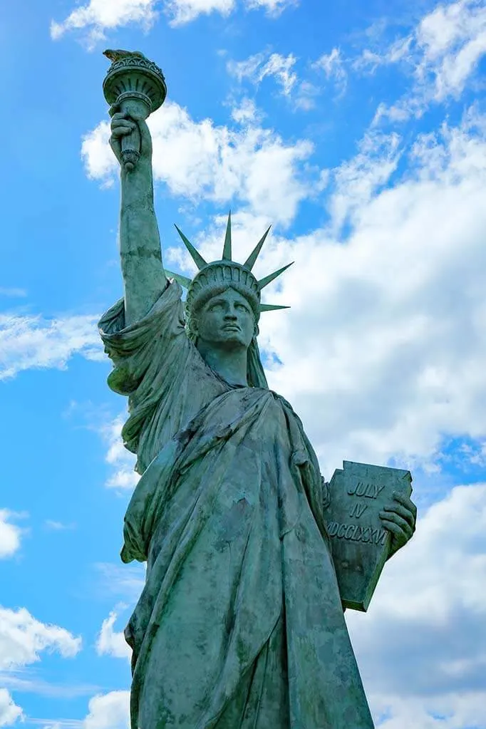 Statue of Liberty in Colmar France