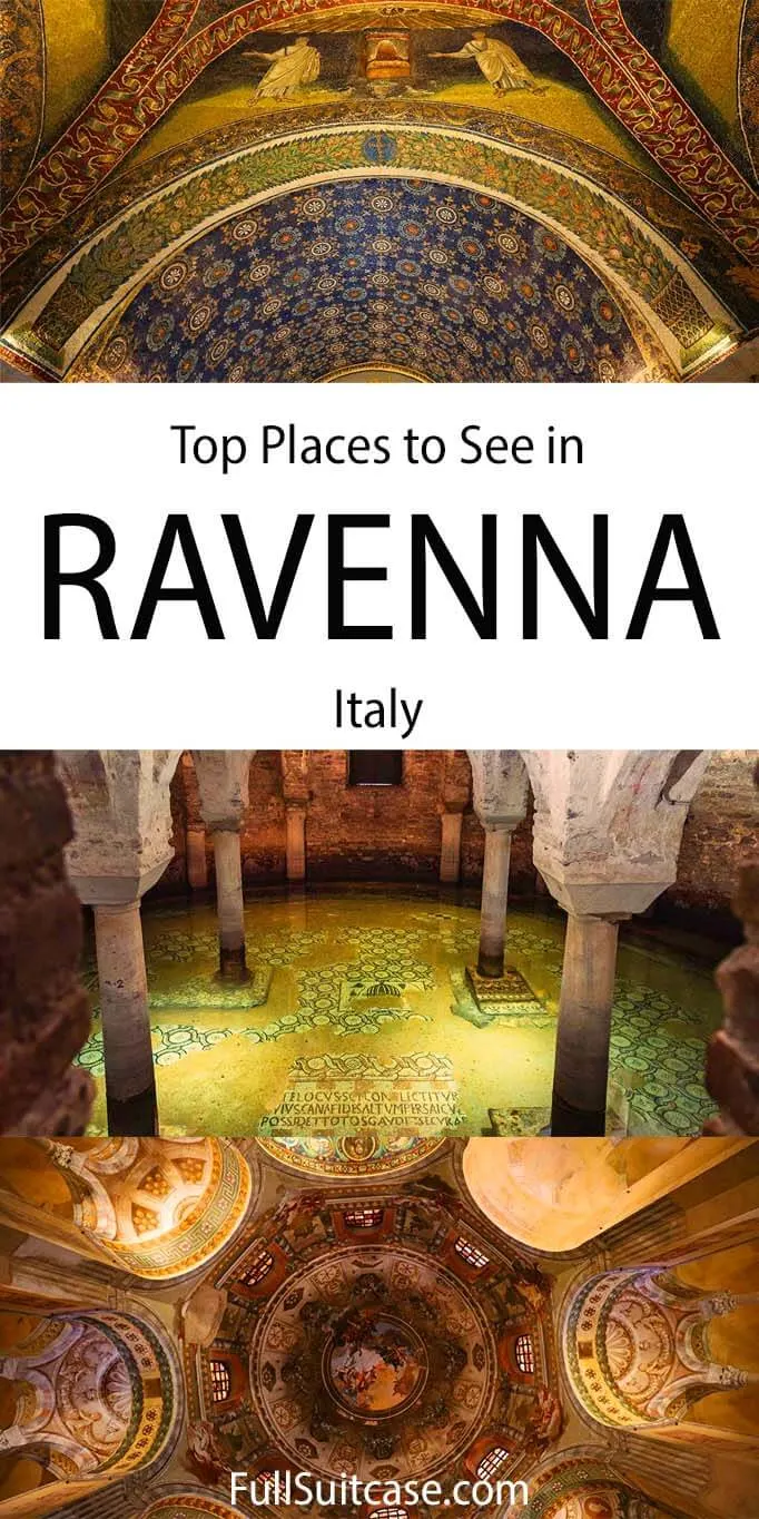 Top places to see in Ravenna town in Italy