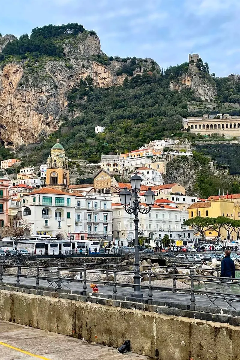 Amalfi town on the Amalfi Coast