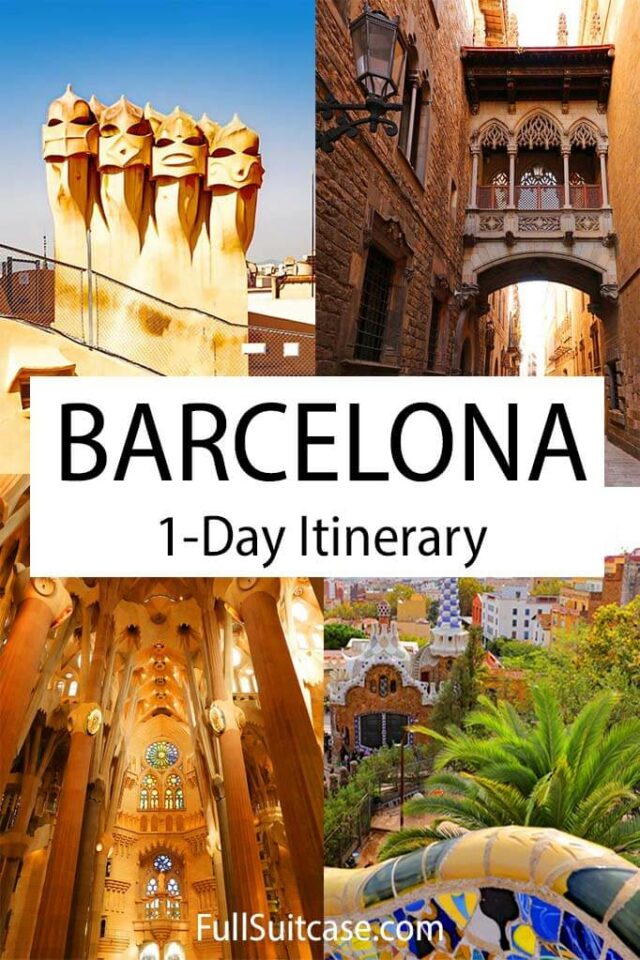 Best of Barcelona in One Day: Detailed Itinerary, Map & Tips