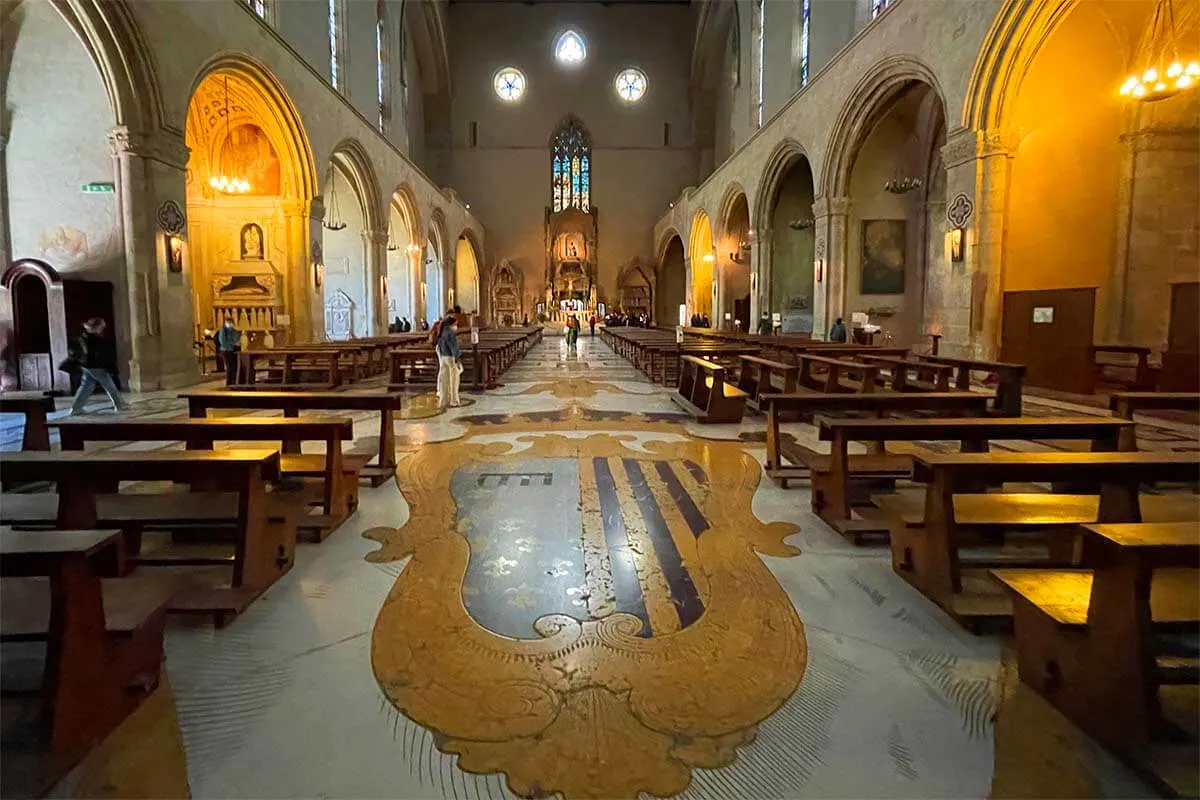 Basilica de Santa Clara in Naples Italy