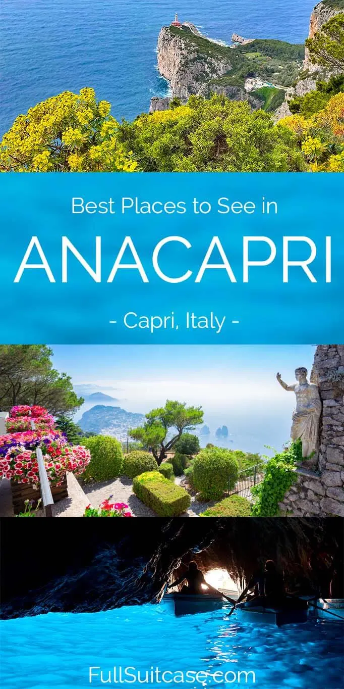 Best places to see in Anacapri, Capri island, Italy