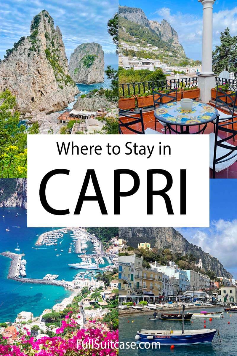 Best places to stay in Capri, Italy