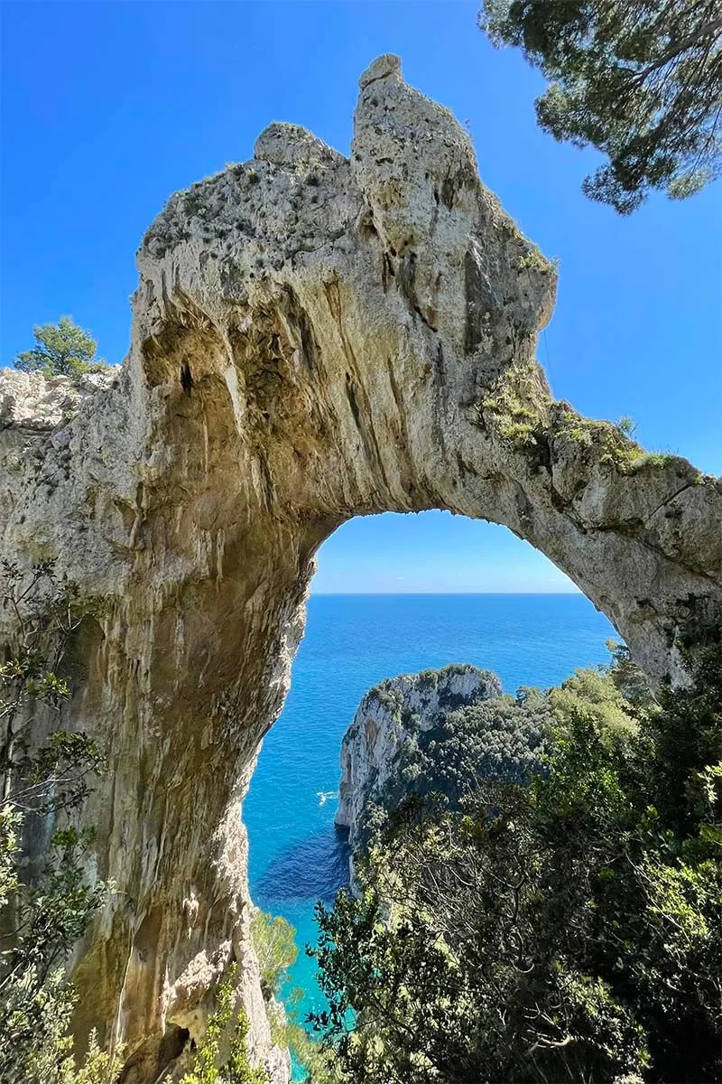 Tips for Hiking to the Natural Arch in Capri, Italy