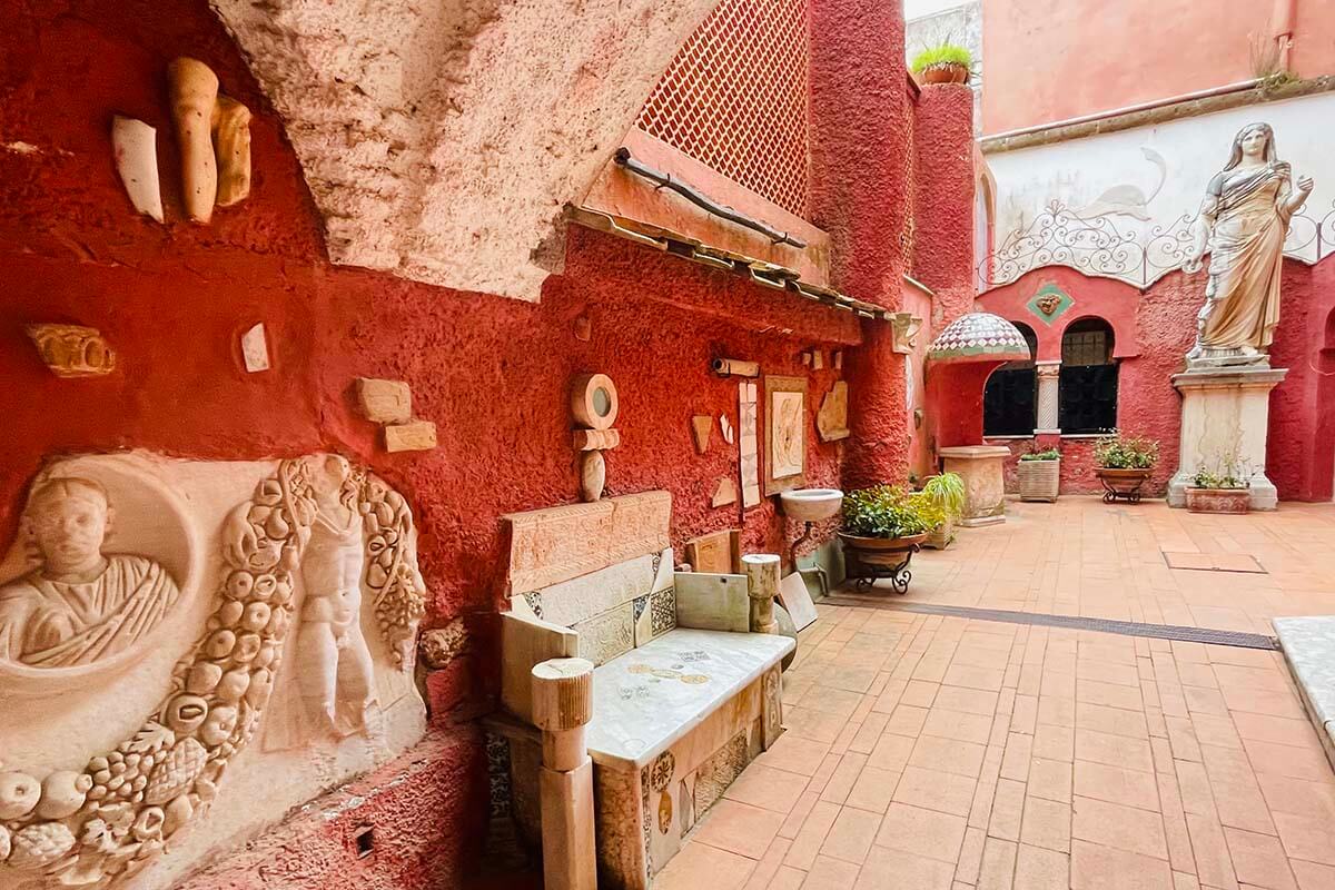 Casa Rossa Museum in Anacapri