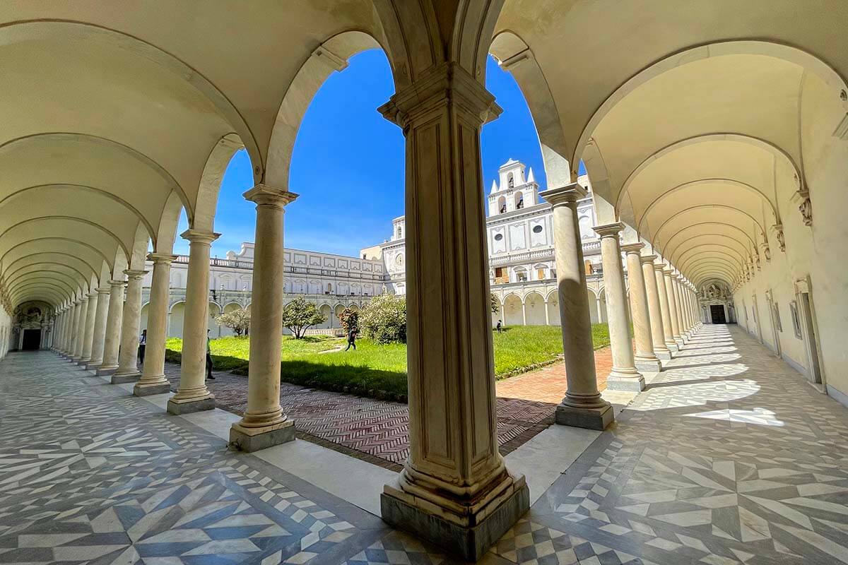 Certosa di San Martino monastery in Naples
