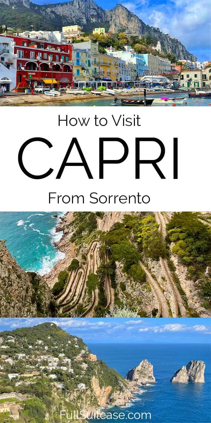 How to visit Capri from Sorrento (Italy)