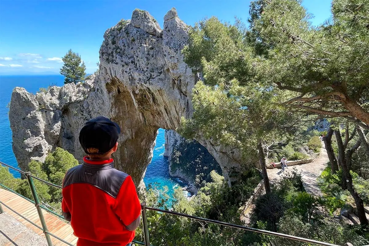 Natural Arch (Arco Naturale ) in Capri