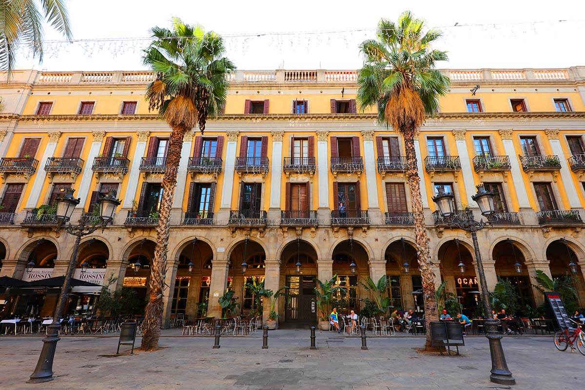 Plaça Reial Barcelona