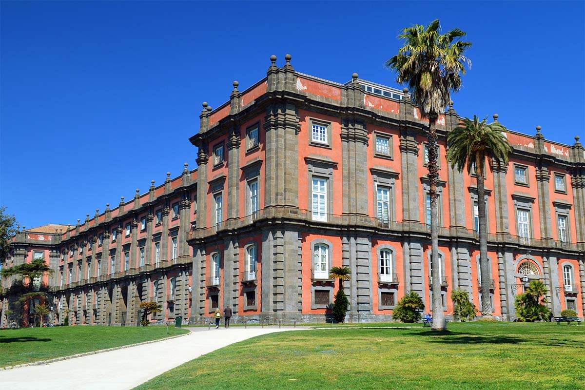 Royal Palace of Capodimonte in Naples