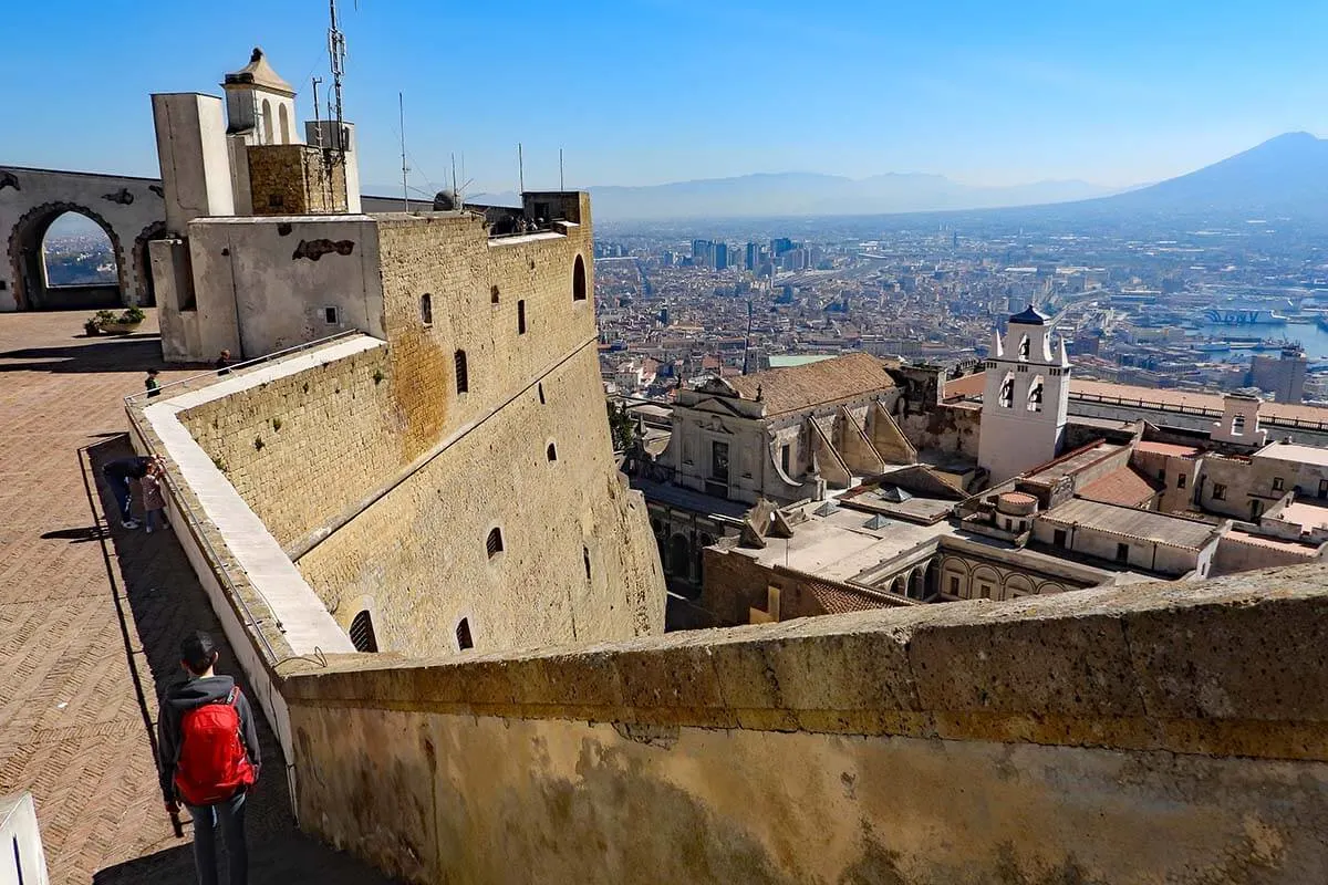 Sant Elmo Castle and Naples views