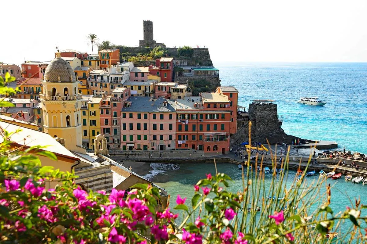 Vernazza in Cinque Terre in late October
