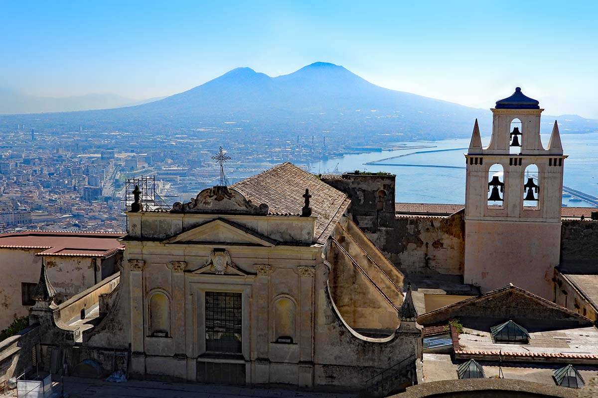 Views from Sant'Elmo Castle in Naples
