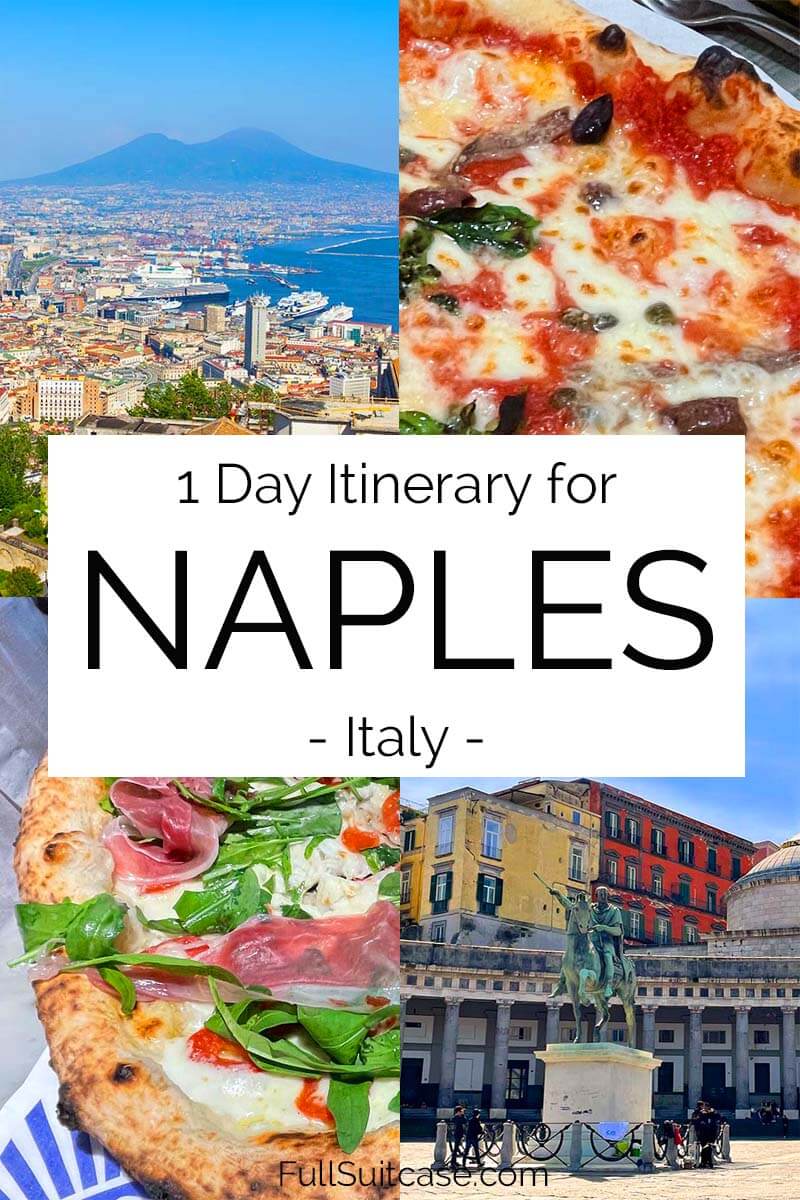 1 day itinerary Naples Italy