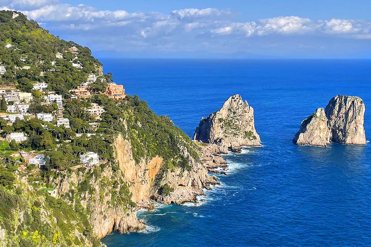 Capri island - best day trips from Naples Italy