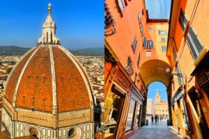 Florence Bologna travel info and trip itinerary