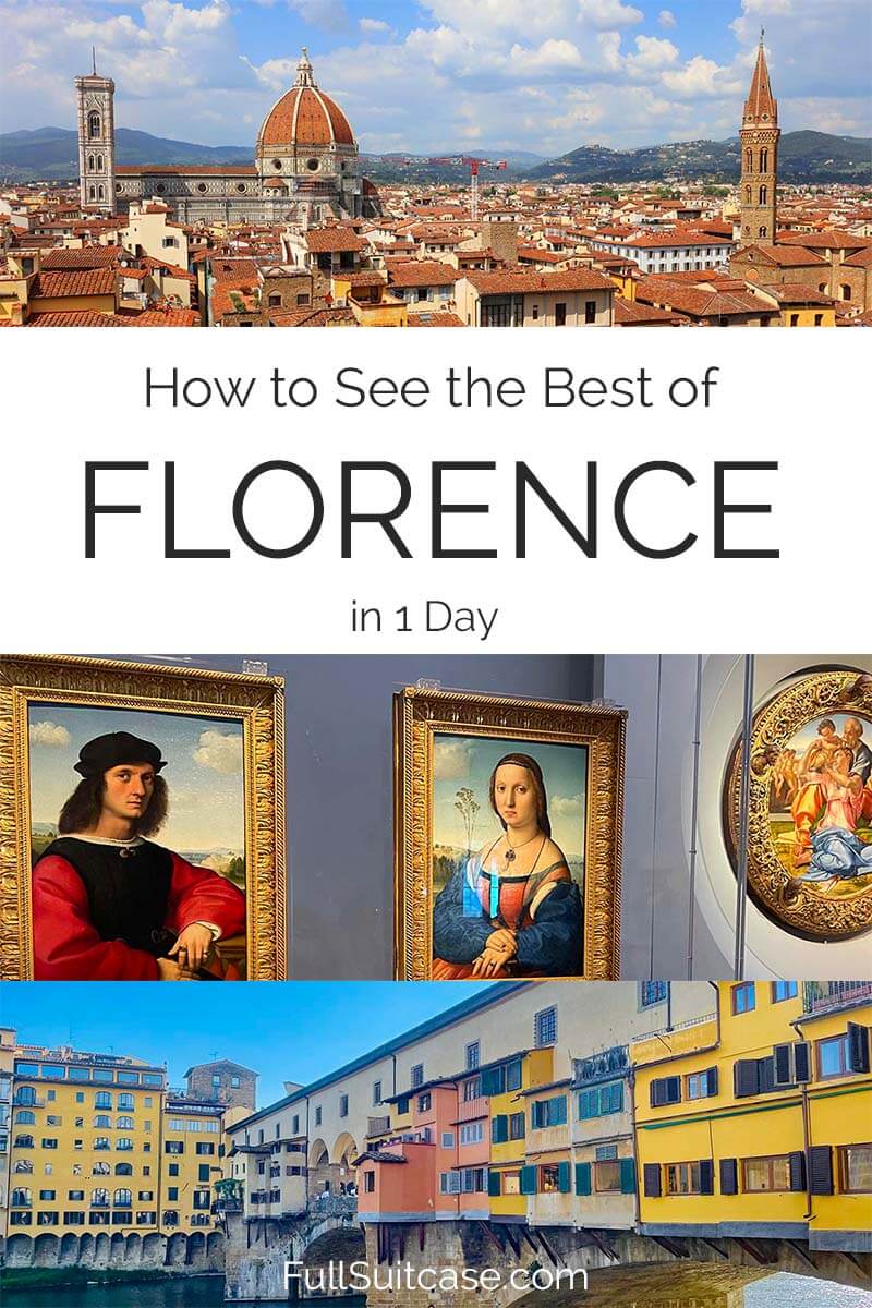 How to see Florence in a day - things to do and 1-day itinerary