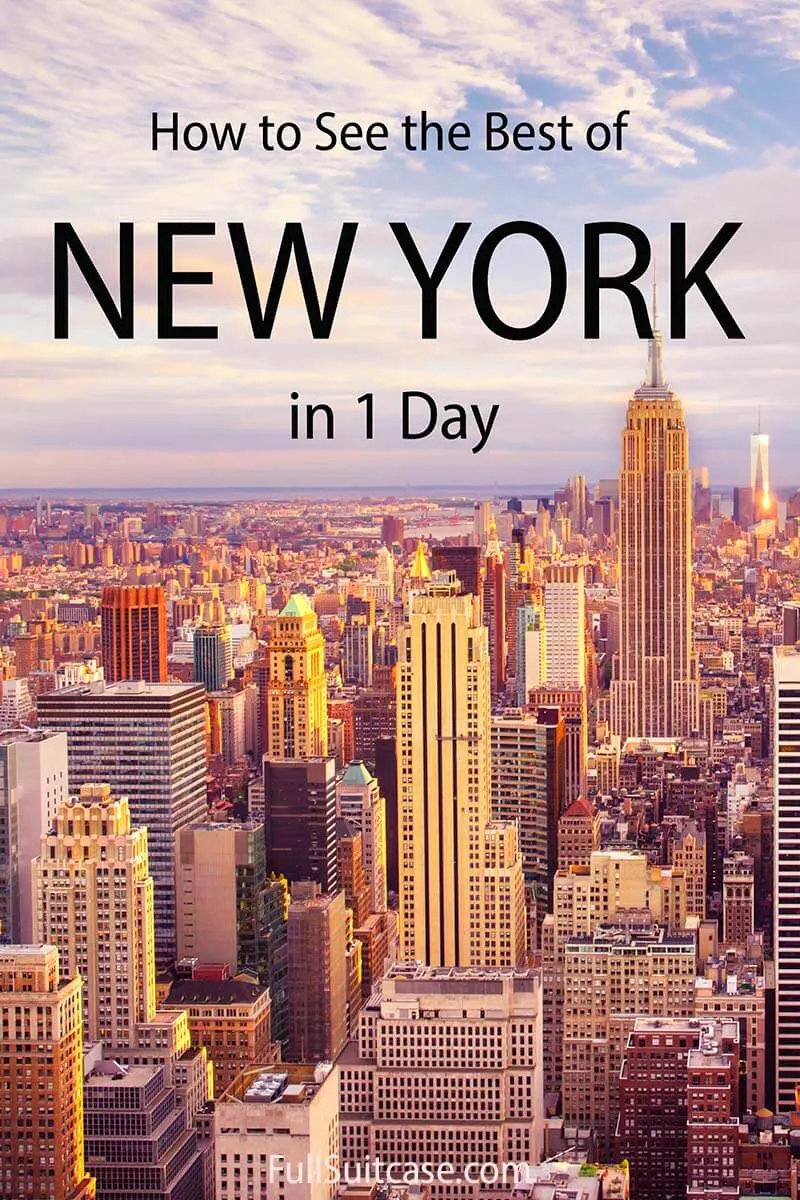 One Day in New York: How to Sample NYC in a Day - Our Escape Clause